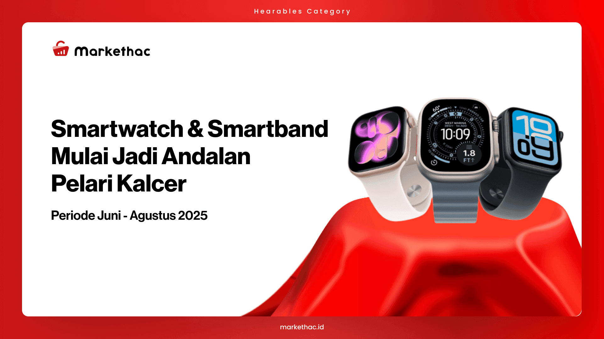 Pasar Wearable Tumbuh, Smartwatch–Smartband Jadi Primadona “Pelari Kalcer”?
