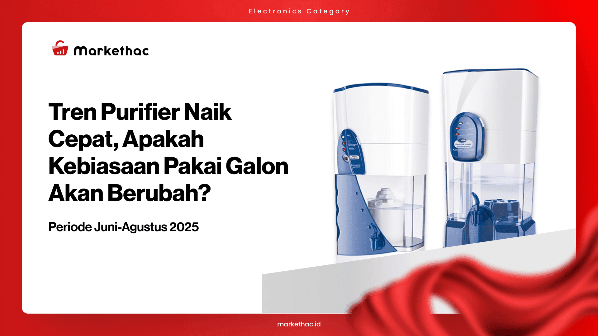 Tren Purifier Melejit, Apakah Era Dispenser Galon Akan Berakhir?