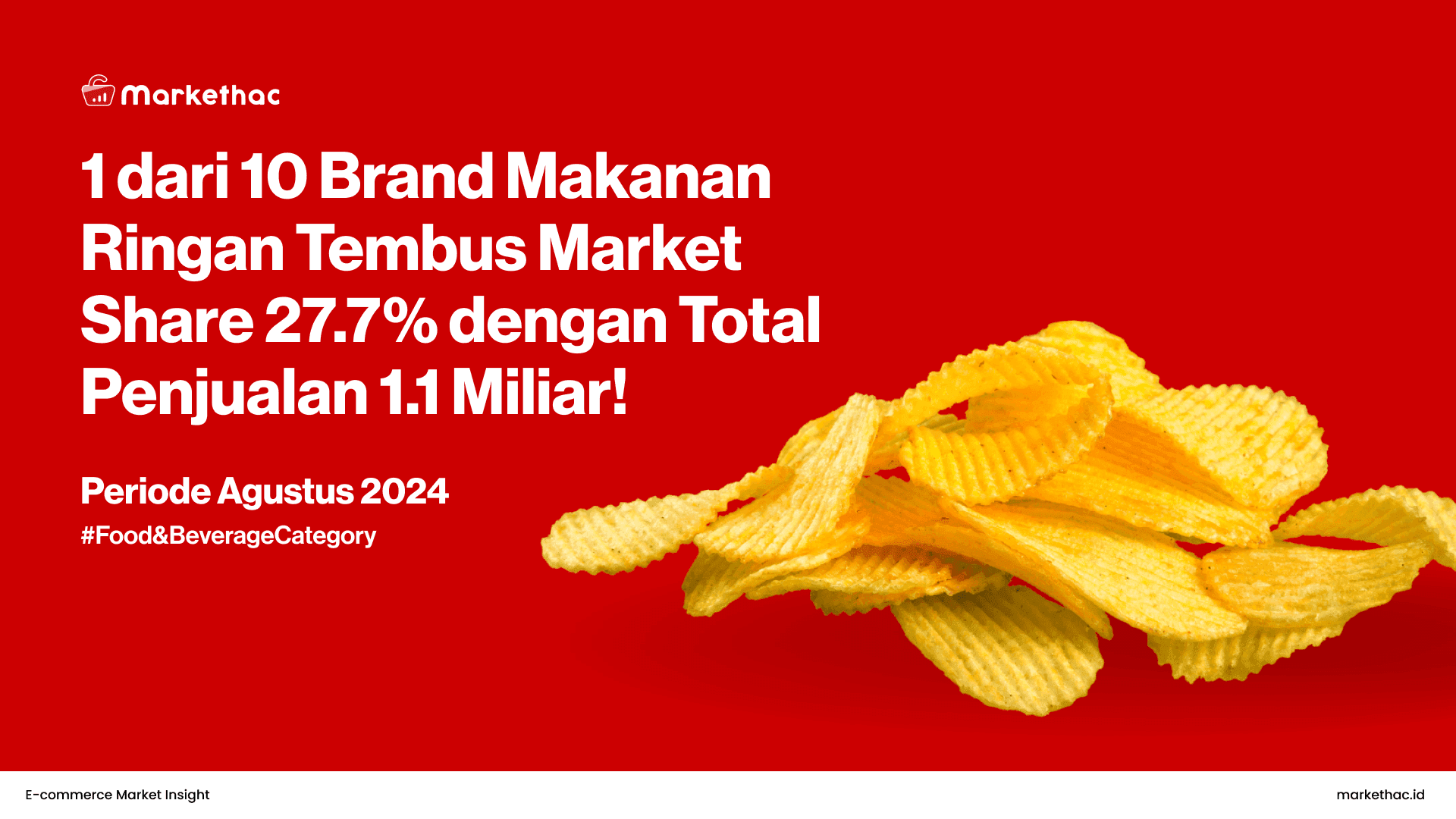 brand makanan ringan terlaris di ecommerce