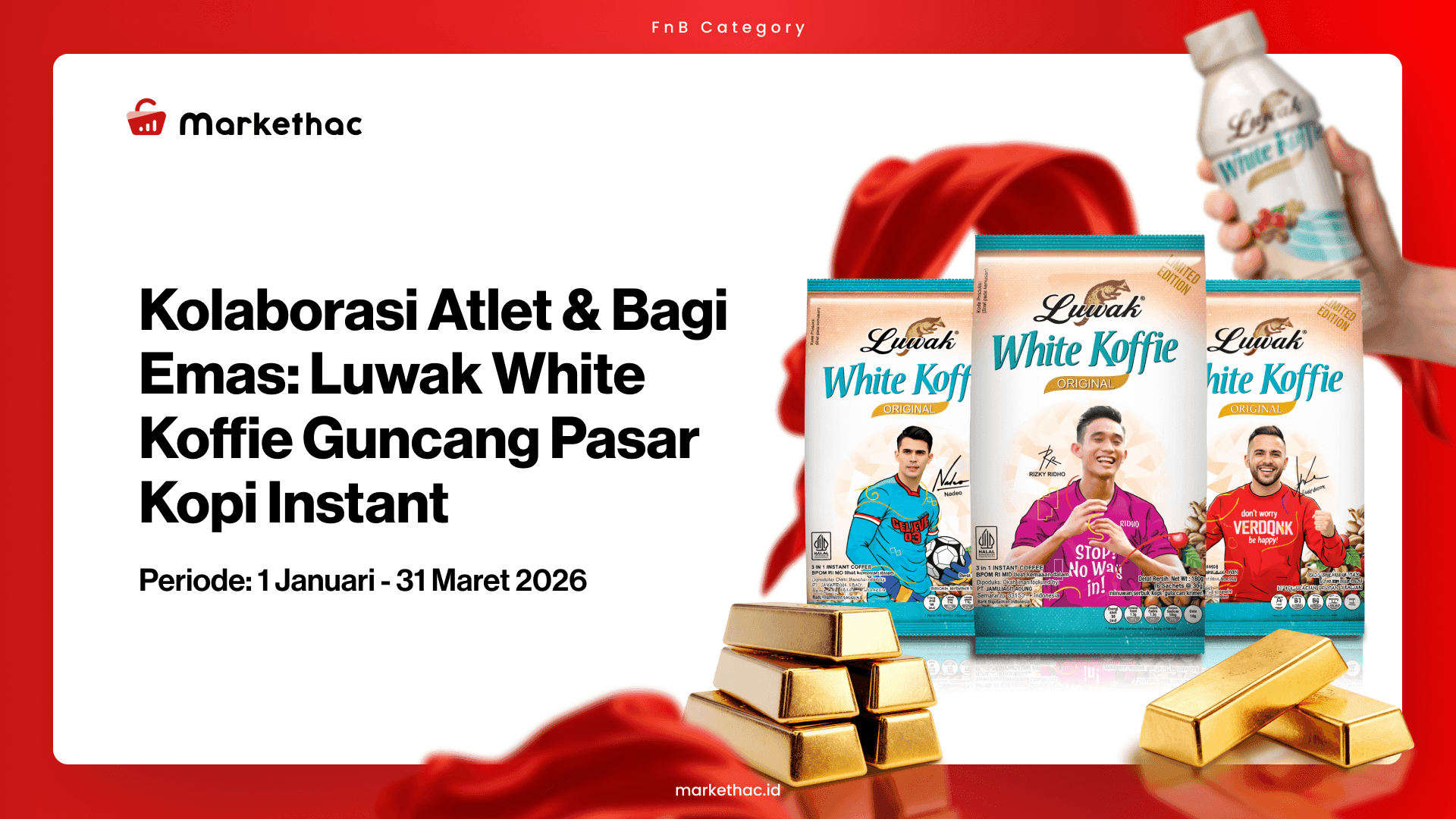 Luwak White Koffie Luncurkan Strategi  yang Guncang Pasar Kopi Instant