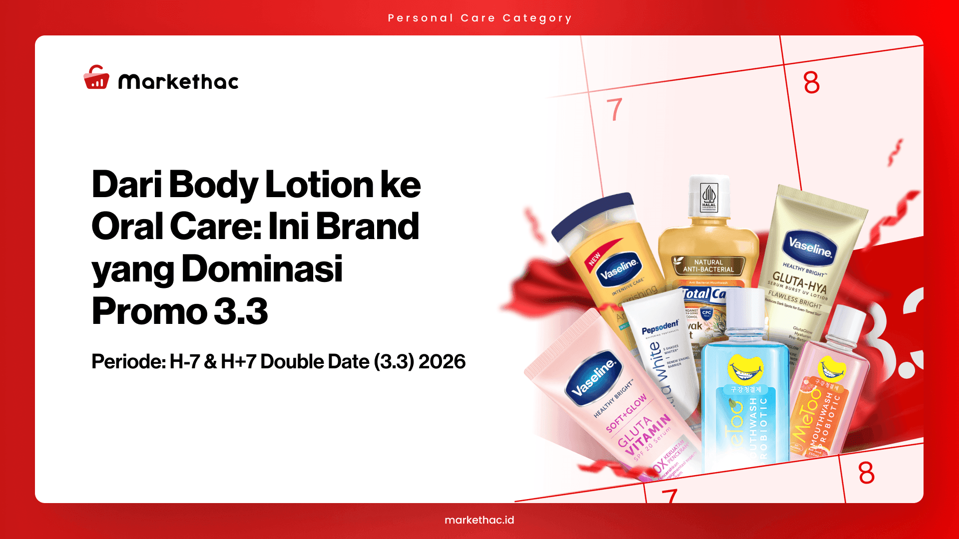 Double Date 3.3, Ini Brand Personal Care yang Paling Cuan