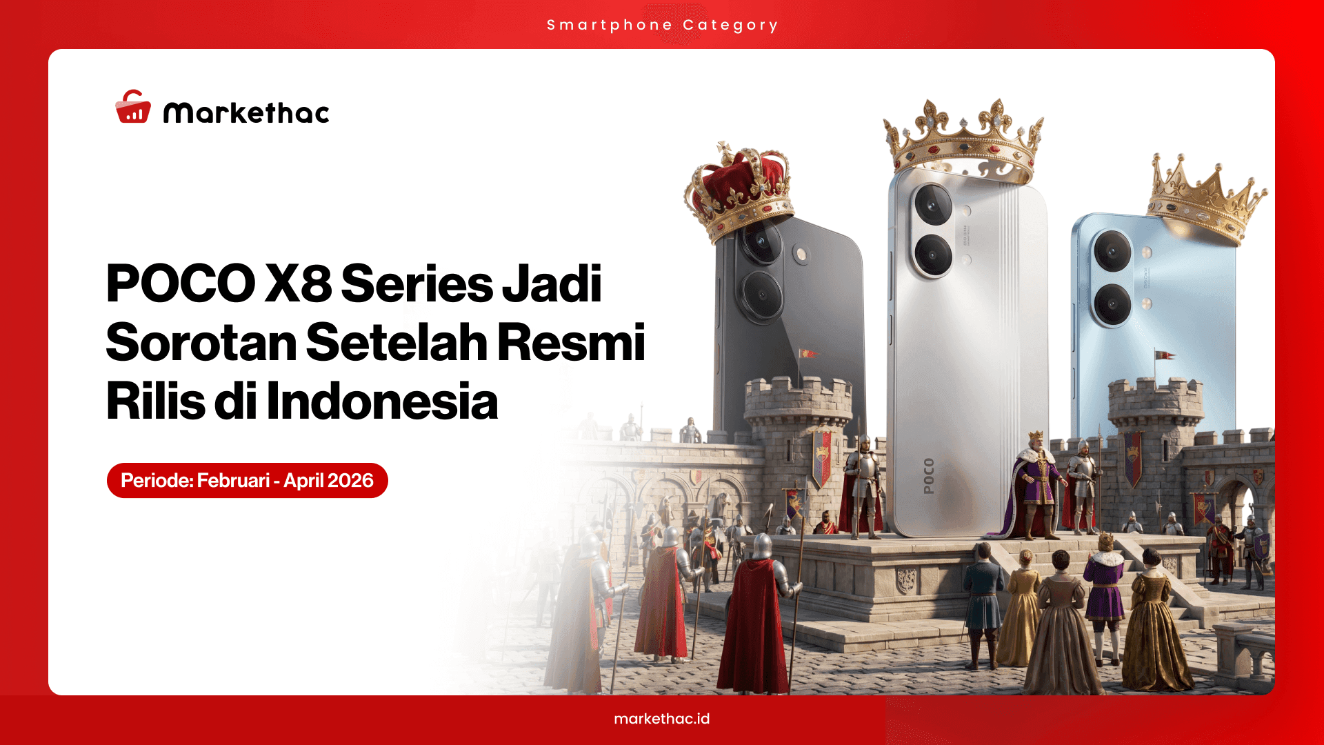 POCO X8 Series Langsung “Ghoib” Setelah Launching, Penjualan POCO Naik 59%