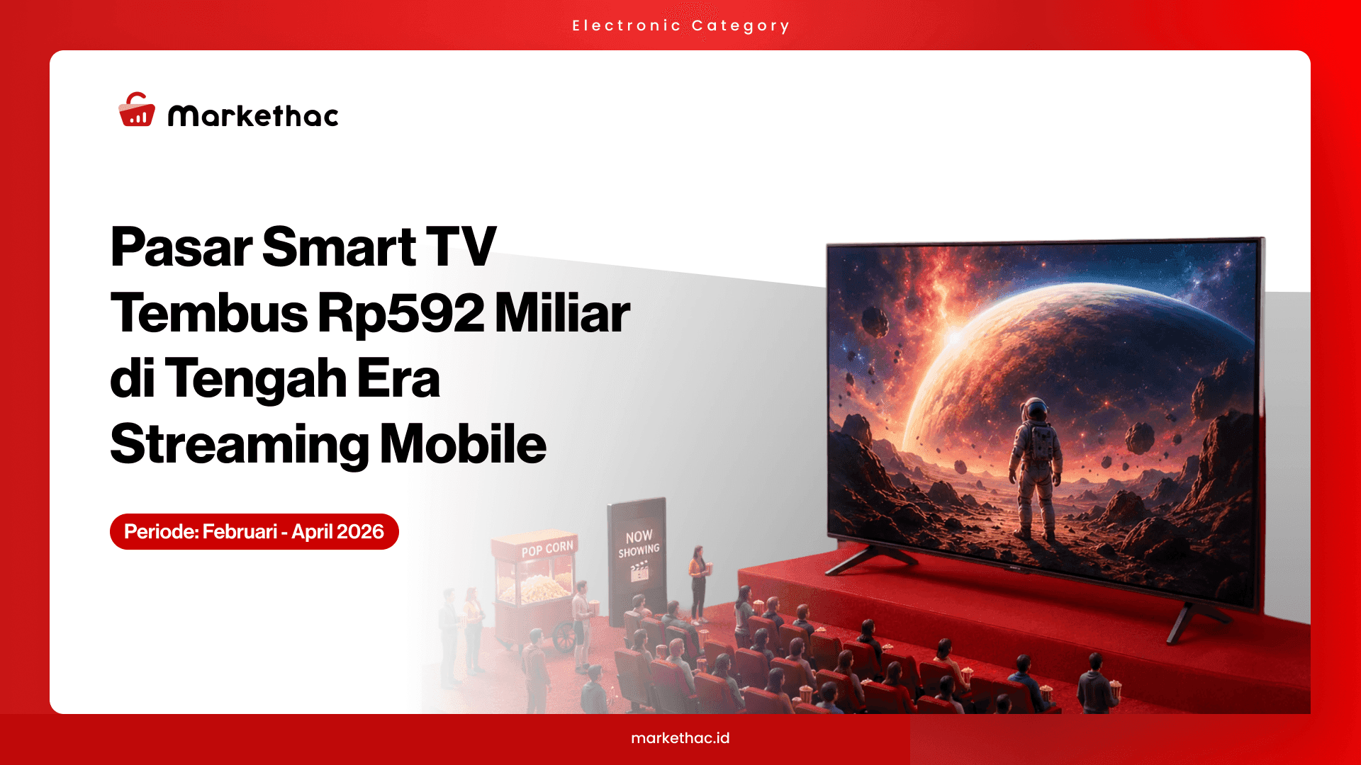 Penjualan Smart TV Mid-Range Melonjak, Brand Ini Jadi Favorit Pasar