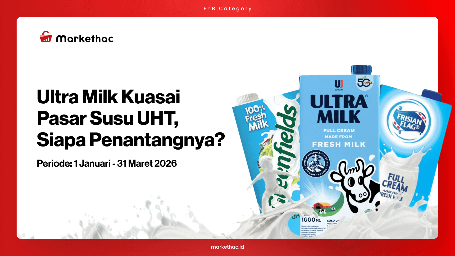 Pasar Susu UHT Indonesia Terus Tumbuh, Brand Ini Kuasai Market Q1 2026
