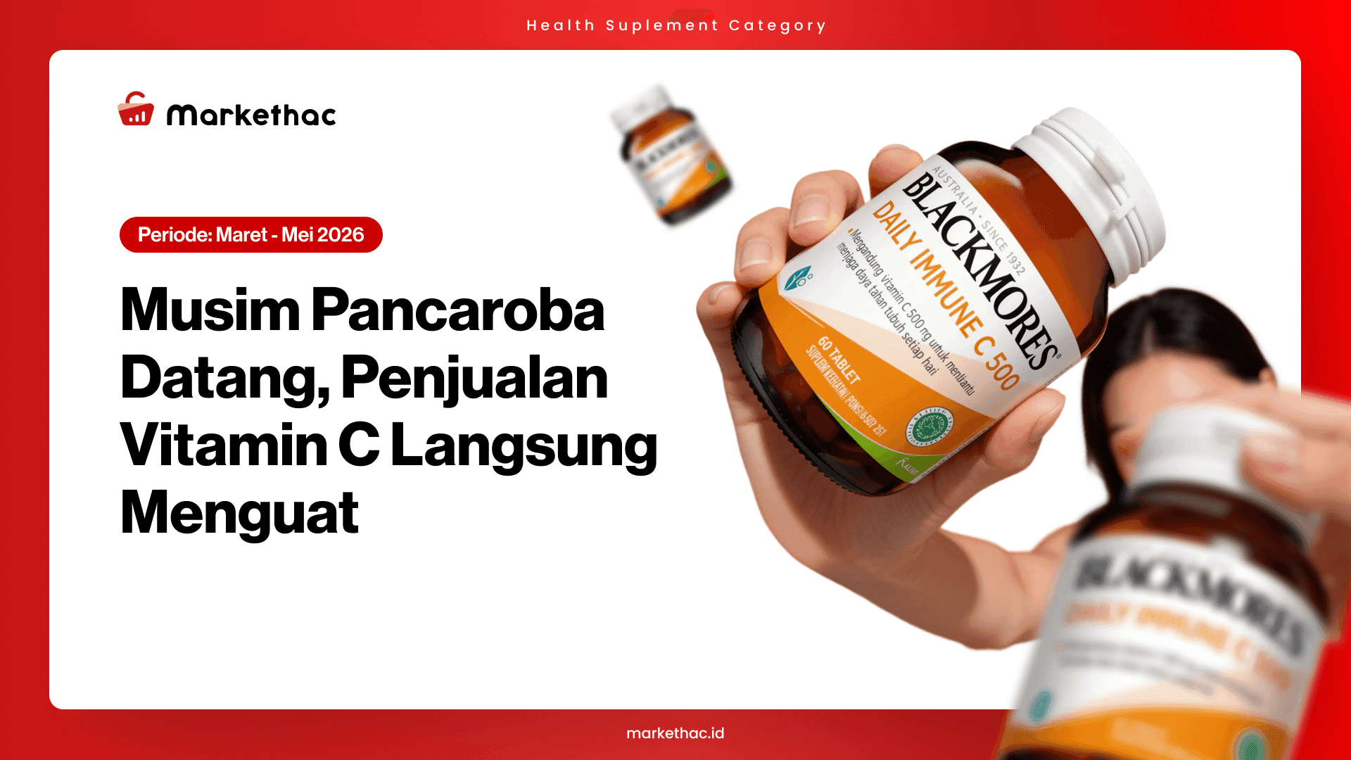 Penjualan Vitamin C Naik Lagi! Efek Pancaroba atau FOMO?