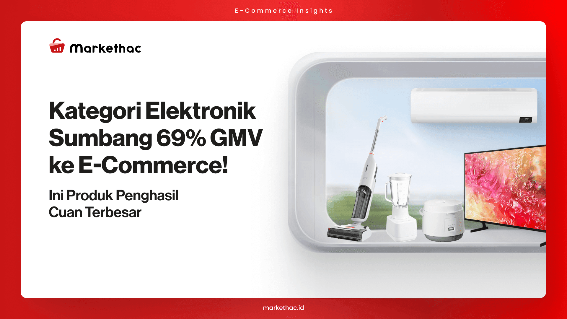 Penjualan Barang Elektronik Indonesia Terus Bertumbuh! Ini Produk Terlaris di 2025