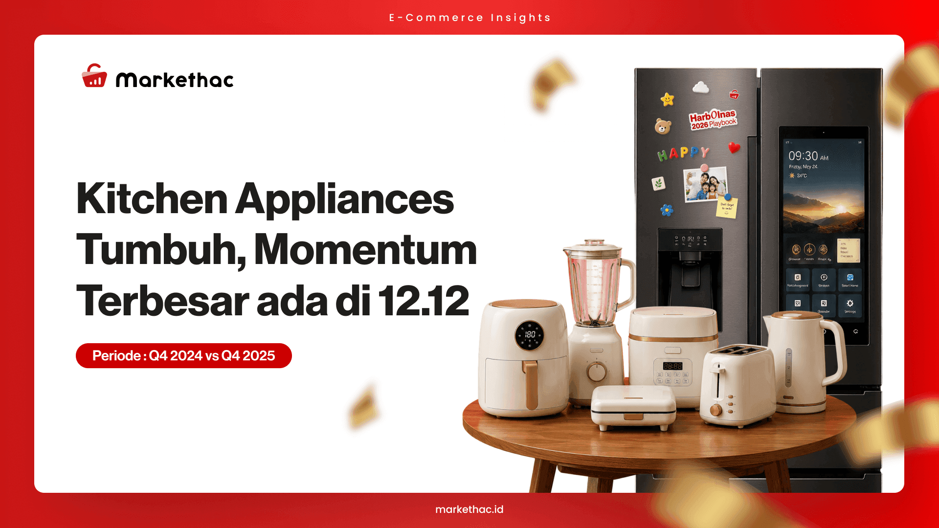 Kitchen Appliances Tumbuh di Harbolnas, Kategori Mana yang Paling Menjanjikan?