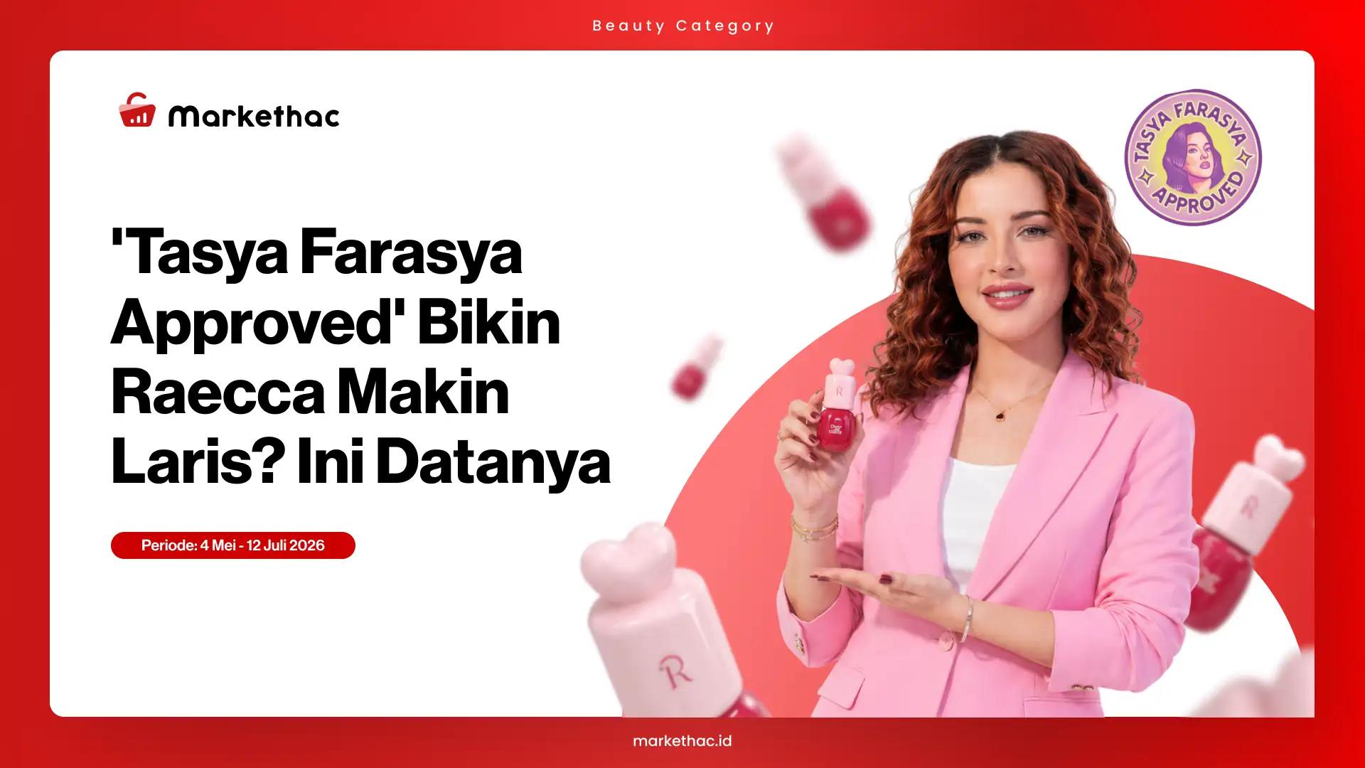 Gimana Dampak Review Tasya Farasya ke Penjualan Lip Stain?