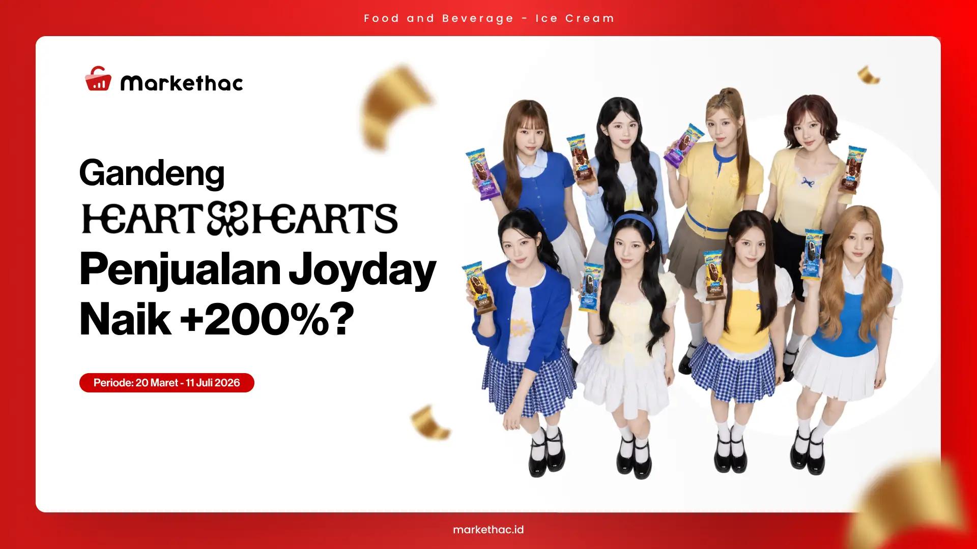 Gandeng Hearts2Hearts, Penjualan Joyday Ikut Melonjak?
