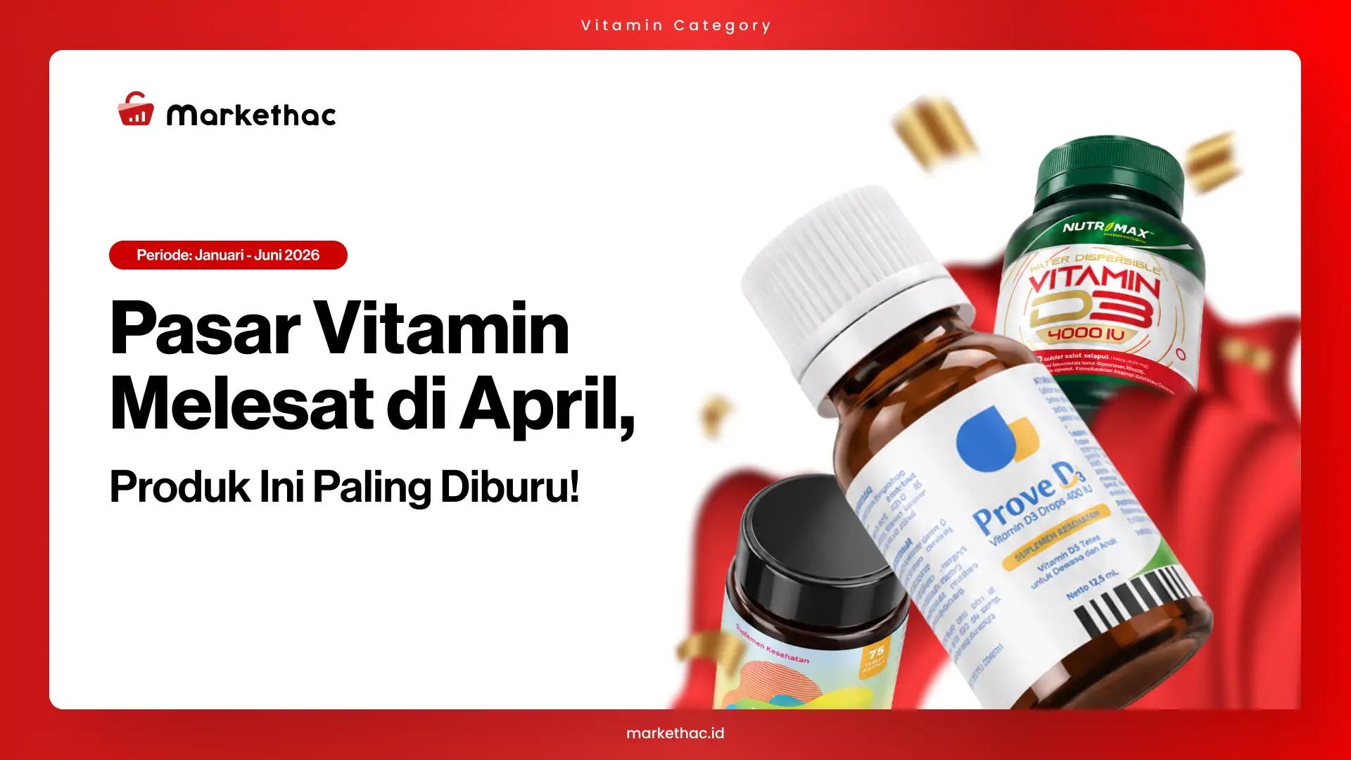 Vitamin D3 Jadi yang Terlaris? Ini Tren Penjualan Vitamin Semester 1 2026