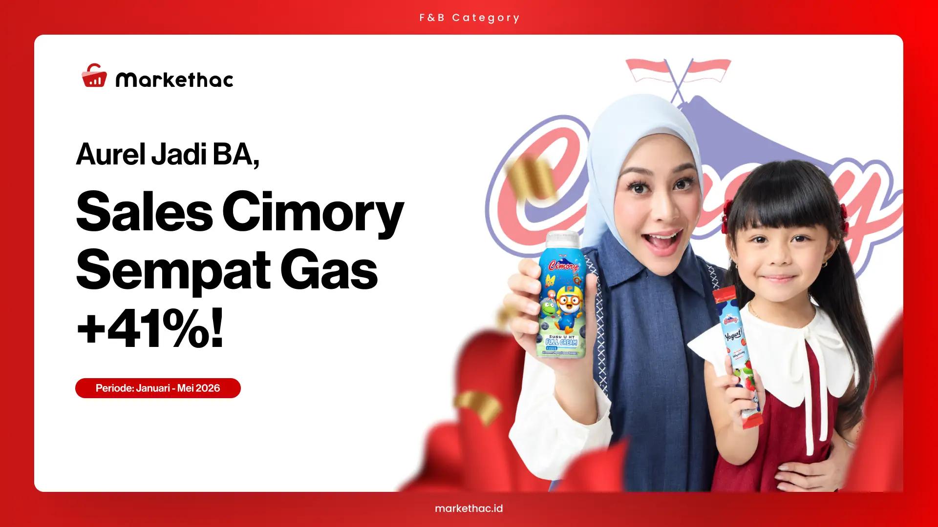 Aurel Jadi BA, Bagaimana Pengaruhnya terhadap Penjualan Cimory Yogurt?